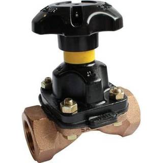 Sav Rødgods membranventil m/m 2 1/2''.