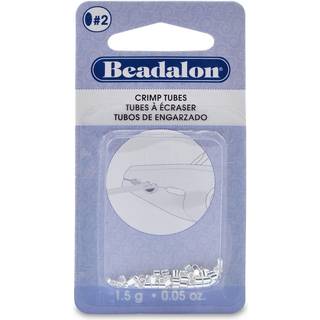 Crimp-r?r st?rrelse 2 1,5 g-s?lvbelagt