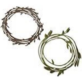 Thinlits Die Set Funky Wreaths by Tim Holtz