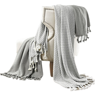 Amrapur i udlandet | Monaco 100% bomuldskast t?ppe (gr?) 2 pakke