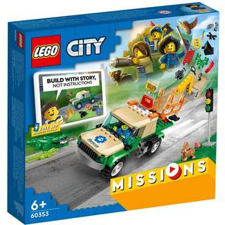 LEGO City Missions 60353 Redningsmissioner for vilde dyr