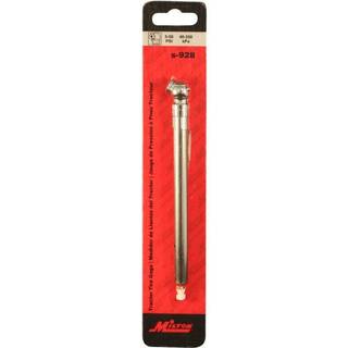 Milton S-928 Luft/vandfyldt d?kblyanttrykm?ler Indbygget deflatorventiltryk m?lt i PSI & KPA Let at l?se