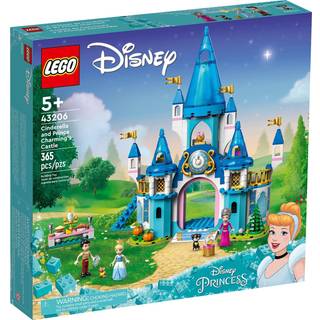 LEGO Disney 43206 Askepot og prinsens slot