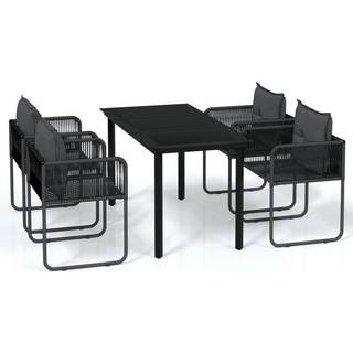 Spisebordssæt til Haven - 140 cm bordlængde / 4