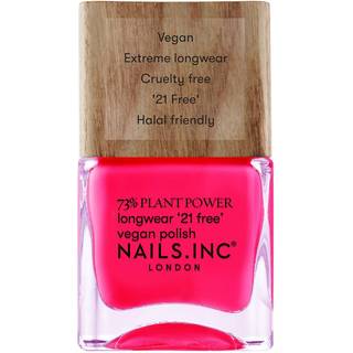 Nails Inc. Vegan Nail Polish Langtidsholdbar neglelak Skygge and breathe 14 ml - 14 ml
