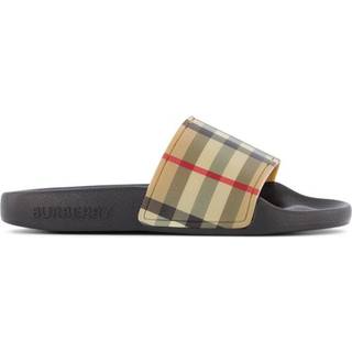 Burberry Kids Vintage Check slides - multicoloured - EU 30