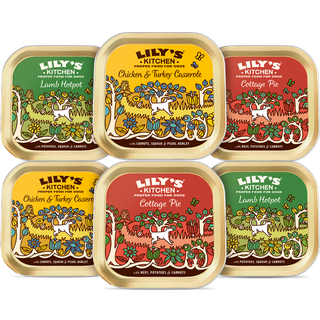 Lily´s Kitchen vådfoder til hund, Multipack - 6 stk.