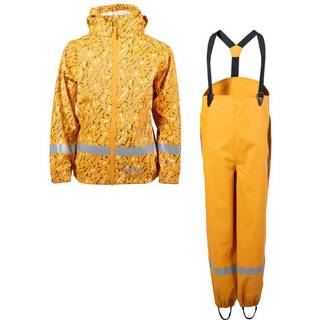Urberg Kids' Malme PU Rain Set Sunflower, 110/116