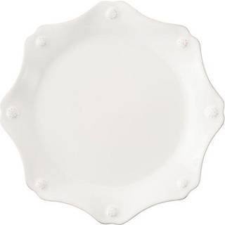 Juliska Berry & Thread Scallop Dessert Salat Plate - Whitewash
