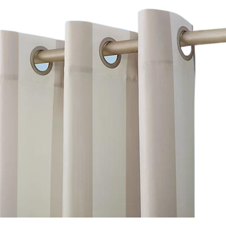 Sun Zero Valencia Cabana Stripe Indoor/Outdoor UV Protectant Energy Grommet Gardinpanel