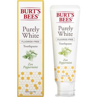Burt's Bees Toothpasta Fluorid Gratis rent hvid Zen Oz Peppermint 4,7 ounce