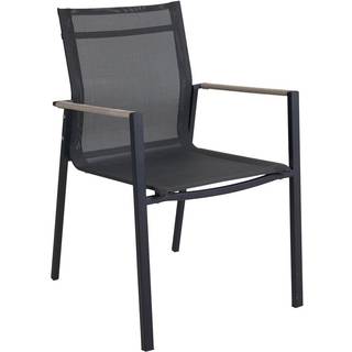 Brafab, Lyra Stol/Karmstol Sort/Grå Brafab
