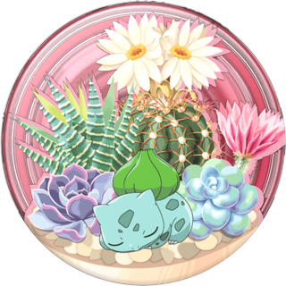 PopSockets PopGrip Licensed Bulbasaur-terrarium