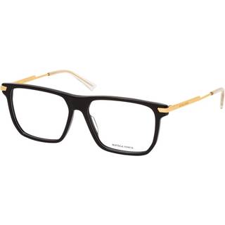 Bottega Veneta Unisex BV1071O 001 Optiske stel Acetat Sort Firkantet