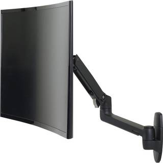 Ergotron LX Wall Monitor Arm - Matte Black