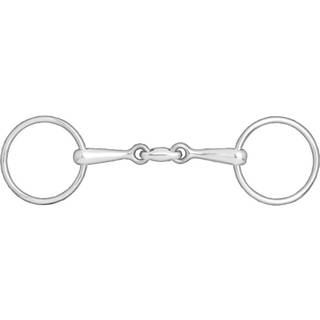 Horze Lozenge Link Loose Ring Snaffle Bit - 13 mm bredde - 5 3/4