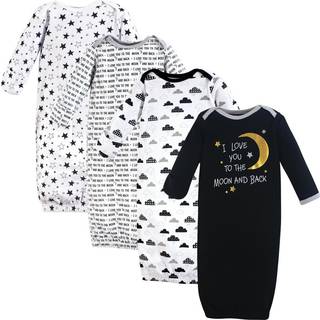 Hudson baby unisex bomuldskjoler m?ne og tilbage 0-6 m?neder