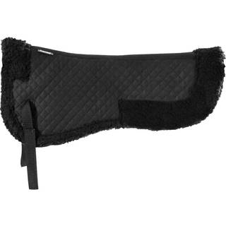 Horze Fur Half Pad Holdbar ?ndbar skridsikre korrektion Saddle Pad - Hvid - Hest