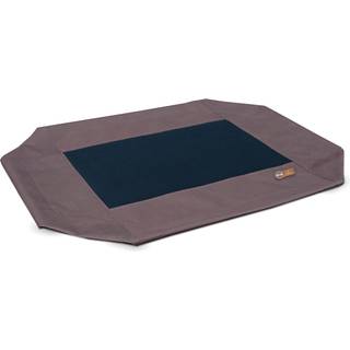 K&H Pet Products Originalt udskiftningsbetrk til kledyrsseng (sengeseng slges separat) - Gr/sort mesh X -Stor 32 X 50 tommer