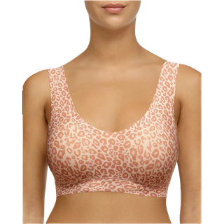 Chantelle Soft Stretch Padded Top - Leopard - XS/S