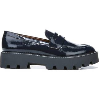 Franco Sarto Womens Balin Lug Sole Chunky Loafer Midnight 55
