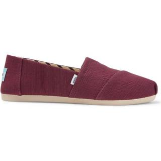 TOMS Dame Canvas Alpargata Espadrilles Mørk Blomme