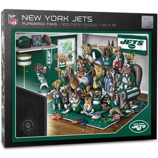 Youthefan NFL New York Jets Purebred fans 500 pc puslespil - en rigtig neglebiter