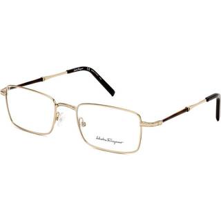 Ferragamo Mand SF2212 717 Optiske stel Metal Guld Geometrisk