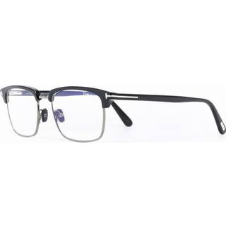 TOM FORD Mand FT5801-B 1 Optiske stel Acetat Sort Firkantet Normal