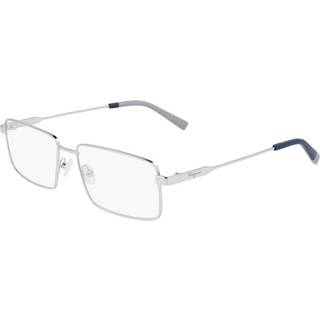 Ferragamo Unisex SF2206 045 Optiske stel Metal Sølv Firkantet