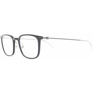 Montblanc MB0100O 005 52 Briller Mænd Black - Ruthenium Black - 52mm