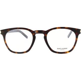 SAINT LAURENT Unisex SL 30 SLIM 003 Optiske stel Acetat Havana Firkantet