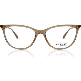 VOGUE EYEWEAR Kvinde VO5239 2735 Optiske stel Injiceret Brun Transparent Cat Eye Normal
