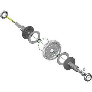 Moore Ideal Products 16210 Super Ball Diff til Tamiya Blackfoot/Monster Beetle