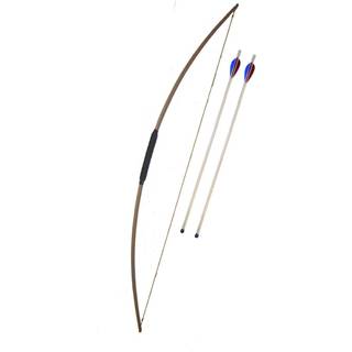 Sports Bue 120 cm m/2 pile med fjer