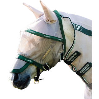 Fluemaske Rambo® Plus Horseware® Sølv