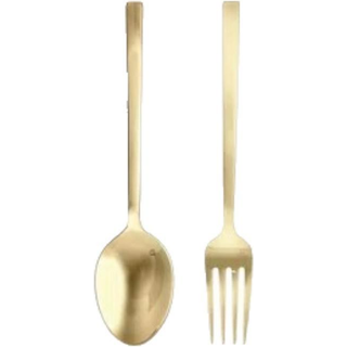 Fortessa arezzo 2 stykke servering af boks børstet guld