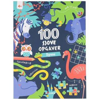 100 sjove opgaver: Dyrene (fra 4 år)