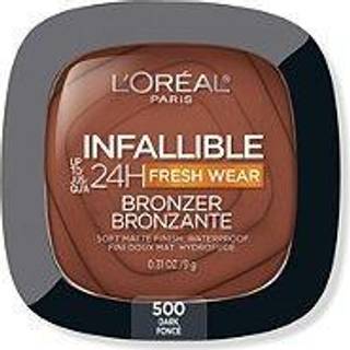 L’Oréal Paris Infallible Soft Matte Bronzer - Holdbar op til 24 timer, Smitter ikke af, Vandfast og svedfast, Opbygbar bronzer (0,31 oz)
