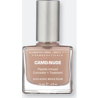 Dermelect camo -nøgen concealer behandling - neglepleje basisfrakke med keratinproteinpeptider biotin styrkelse af udjævning og skjult behandlin