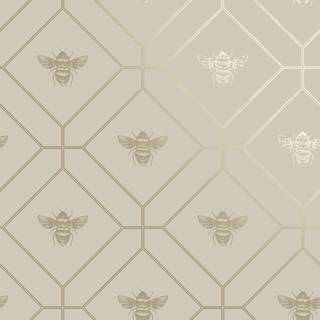 Albany Wallpaper Honeycomb Bee 13082