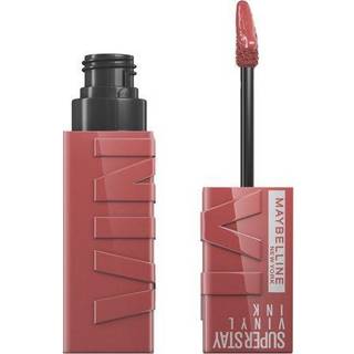 Maybelline Super Stay Vinyl Ink Longwear No-Budge Liquid Lipcolor Makeup Meget pigmenteret farve og ?jeblikkelig skinne fr?k rose n?gen l?bestift