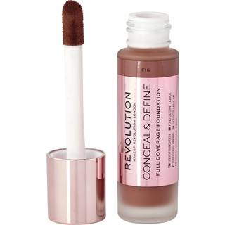 Revolution Conceal & Define Ultra Matte Full Coverage Foundation F16