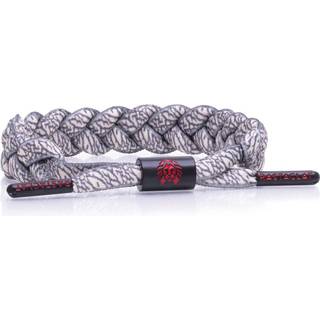 Rastaclat Original h?nd flettet gr? asfalt m?nds justerbare armb?nd til alle aldre