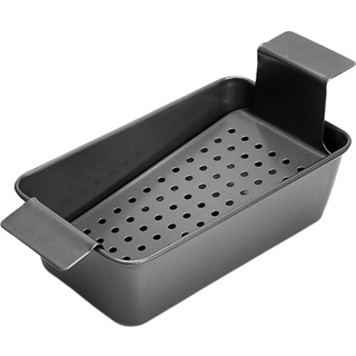 Elbee Home Premium Non-Stick 9 tommer kødbrød pan med let fjernelse af perforeret bakkeindsats lavet af holdbart kulstofstål