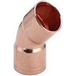 Viega Bøjning 45° muffe/muffe 28 mm kobber
