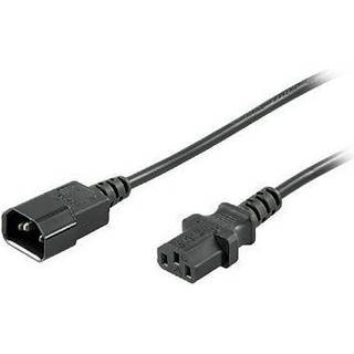MICROCONNECT Power Cord C13-C14 1.8m Black