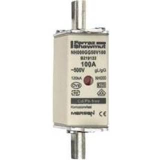 MERSEN Sikring NH000 100A GL/GG 500V