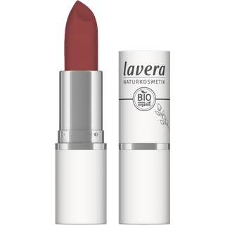 Lavera Make-up Læber Velvet Matt læbestift No. 04 Vivid Red 4,5 g () - 4,5 g