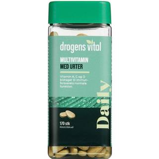 Drogens Vital Multivitamin Med Urter- Fri fragt over 249
